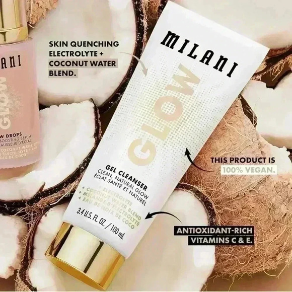 Milani Glow Gel Cleanser - Face Cleanser for a Hydrating Glow - (3.4 Fl.Oz.). - Picture 2 of 3